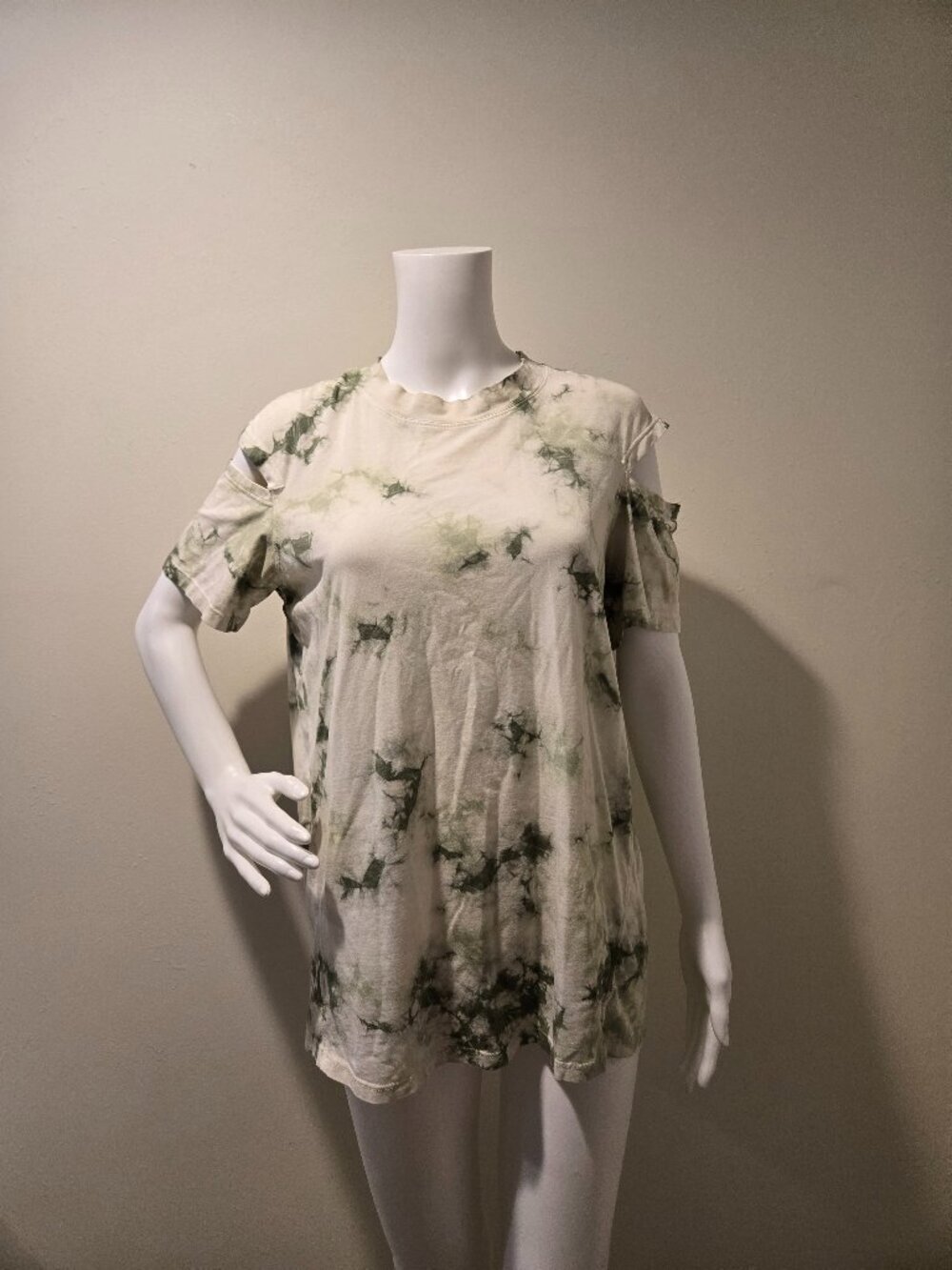 Lululemon All Yours Cutout Short Sleeve T-Shirt Cloudy Wash Tie Dye 4